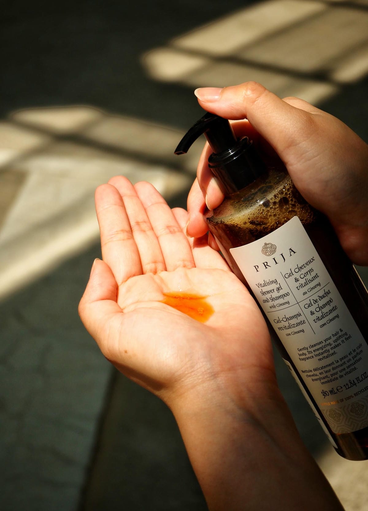 居家質感香氛推薦｜PRIJA 沛嘉活力人蔘髮膚沐浴洗髮露、木質檀香室內擴香、木質檀香蠟燭