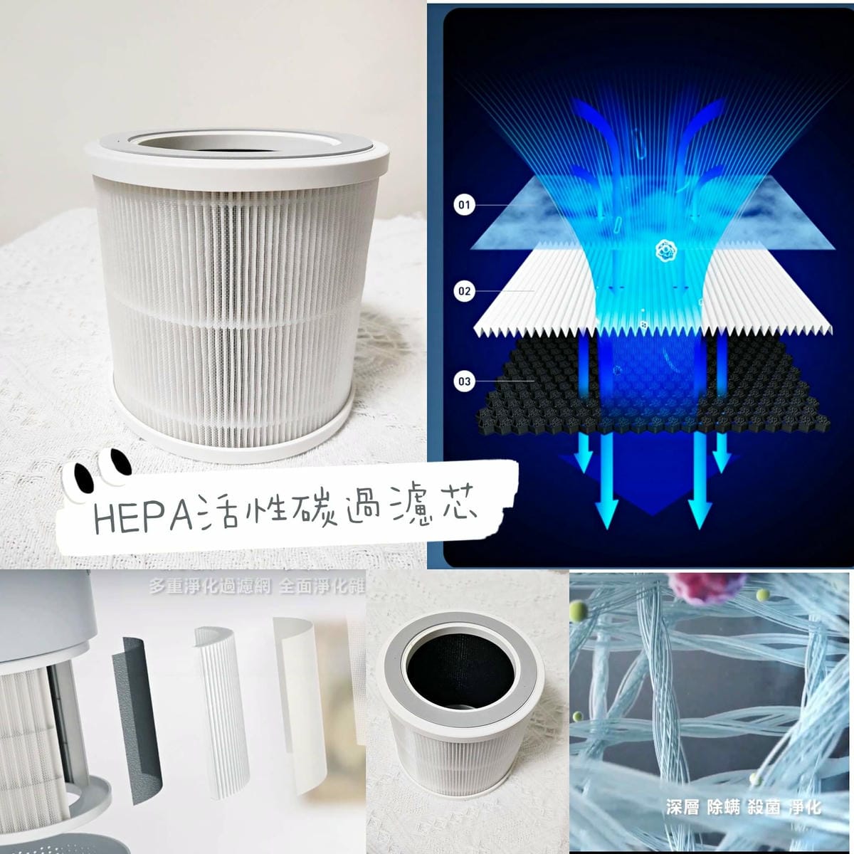 租屋族好物 |空氣品質靠richmore 抗敏 hepa 負離子空氣清淨機把關 - 第5張圖 richmore 抗敏 hepa 負離子空氣清淨機評價