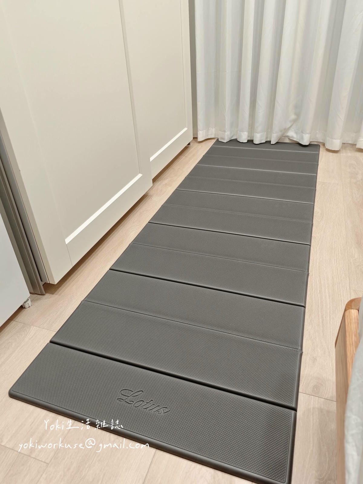 一墊抵六墊！台灣製Lotus Fitness 多功能摺疊健身墊，在家超慢跑、跳躍也能靜悄悄